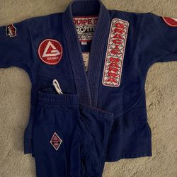 Gracie Barra Storm Y2 Youth Blue Gi Kimono