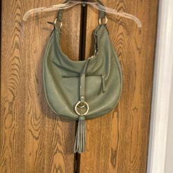 Green Jessica Simpson pocketbook