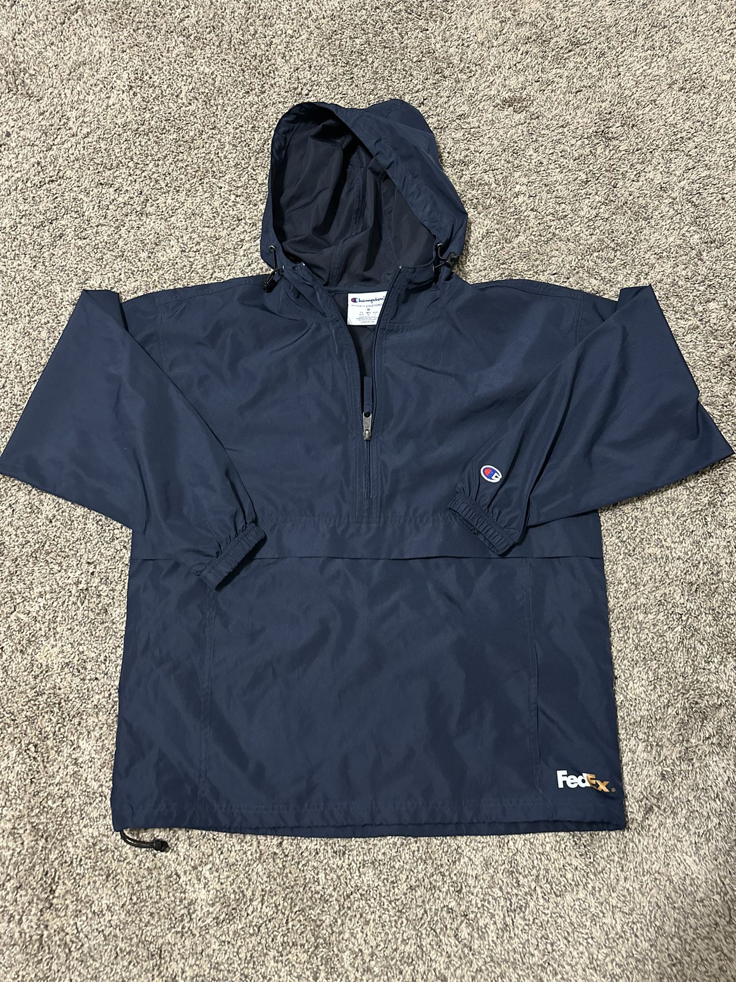 Champion x FedEx Windbreaker Quarter-Zip Jacket