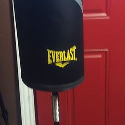 Boxing Punching Bag Everlast On Stand Never Used