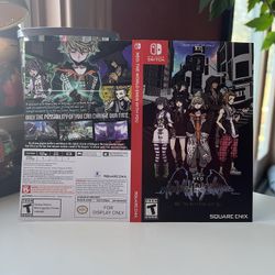 NEO: The World Ends With You Nintendo Switch ‘For Display Only’ Case Artwork