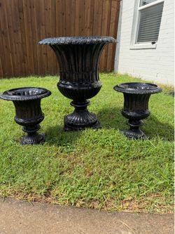 Vintage Garden Urns