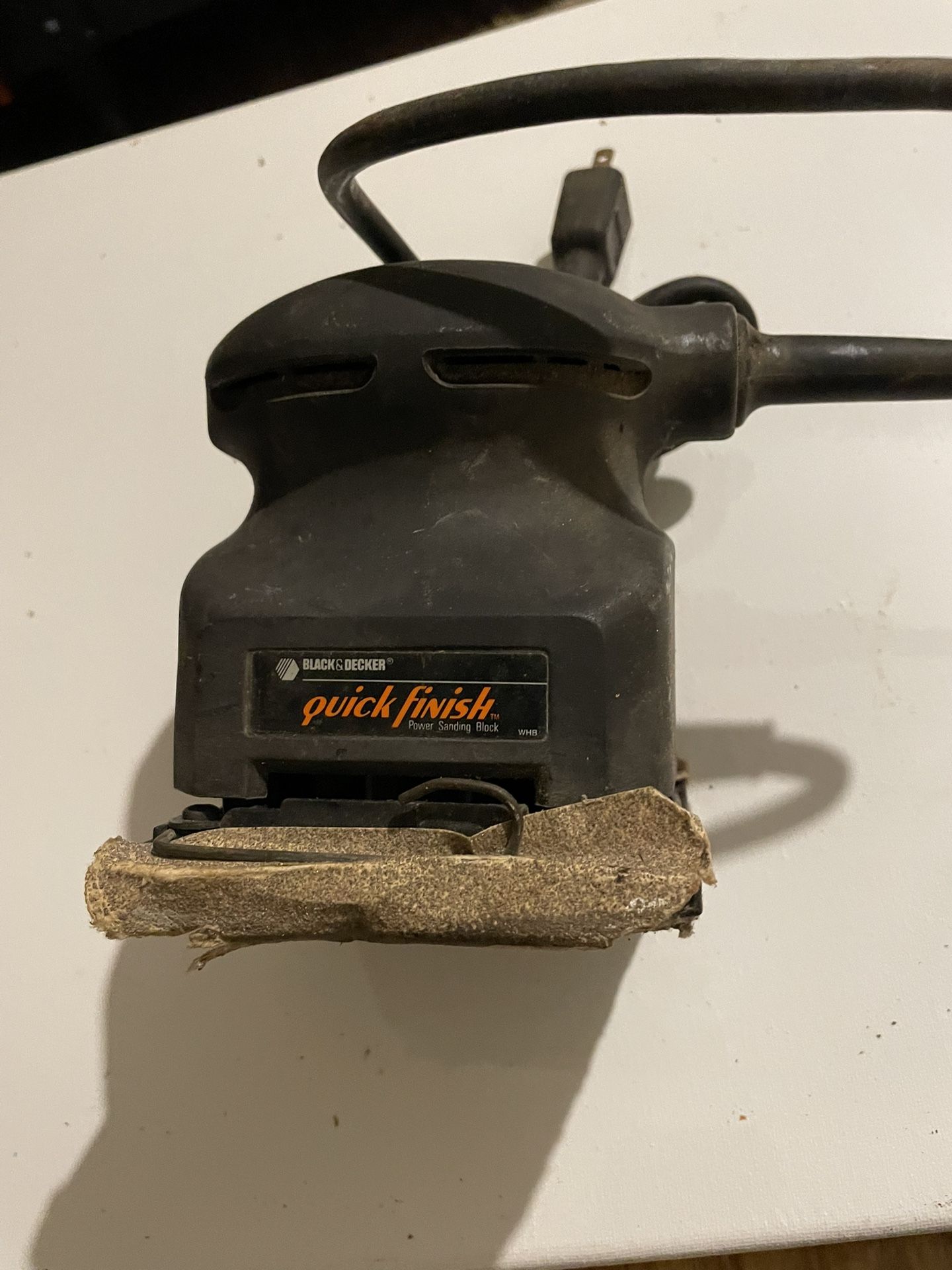 Black & Decker Quick Finish Power Sanding Block 7441 Corded Electr