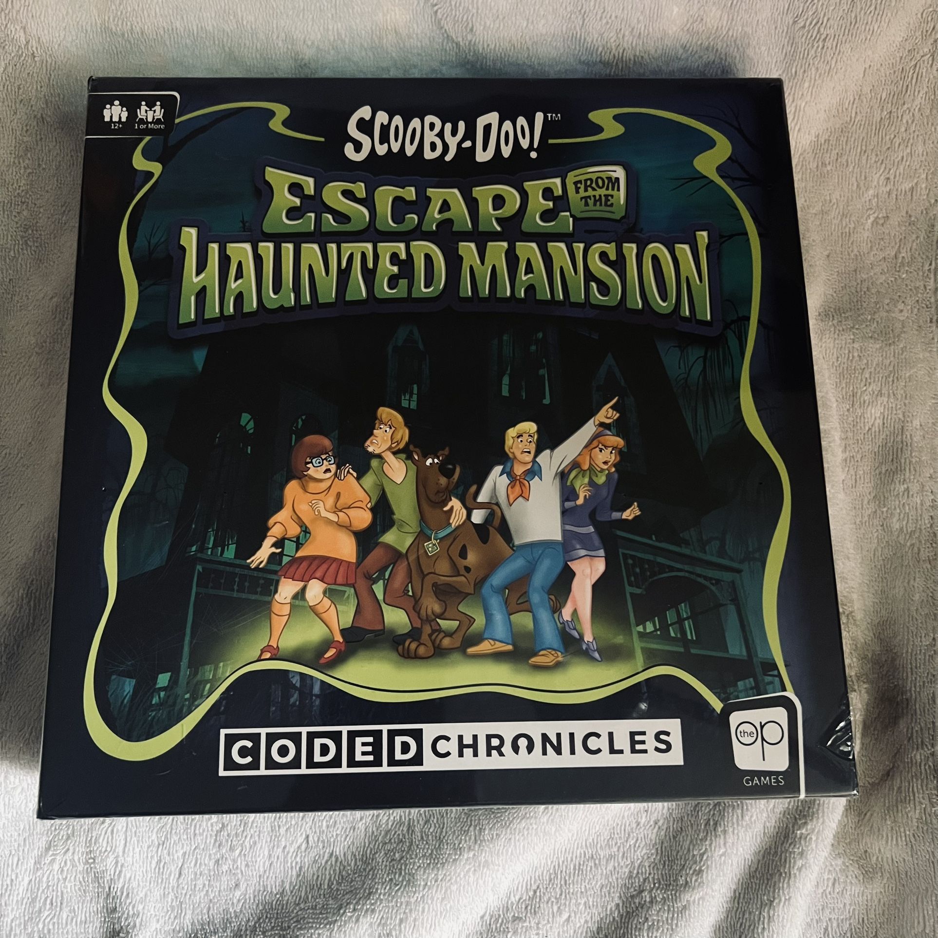 Scooby Doo Escape From The Haunted Mansion Board Game New