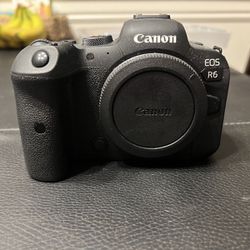 Canon EOS R6 20.1MP Mirrorless Camera - Black