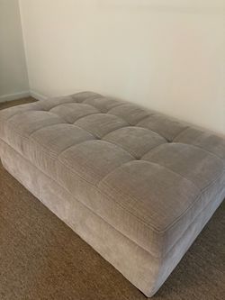 Grey Ottoman