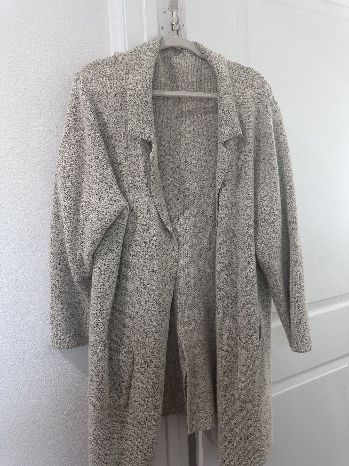 Beige Cardigan, 2X