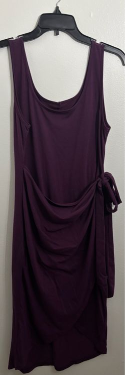 Women’s XL SHEIN Purple Sleeveless Wrap Dress