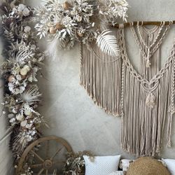 Custom Made Faux Boho Floral Arrangements