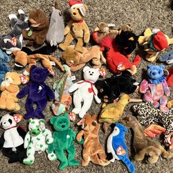 Beanie Baby Vintage Collector Lot