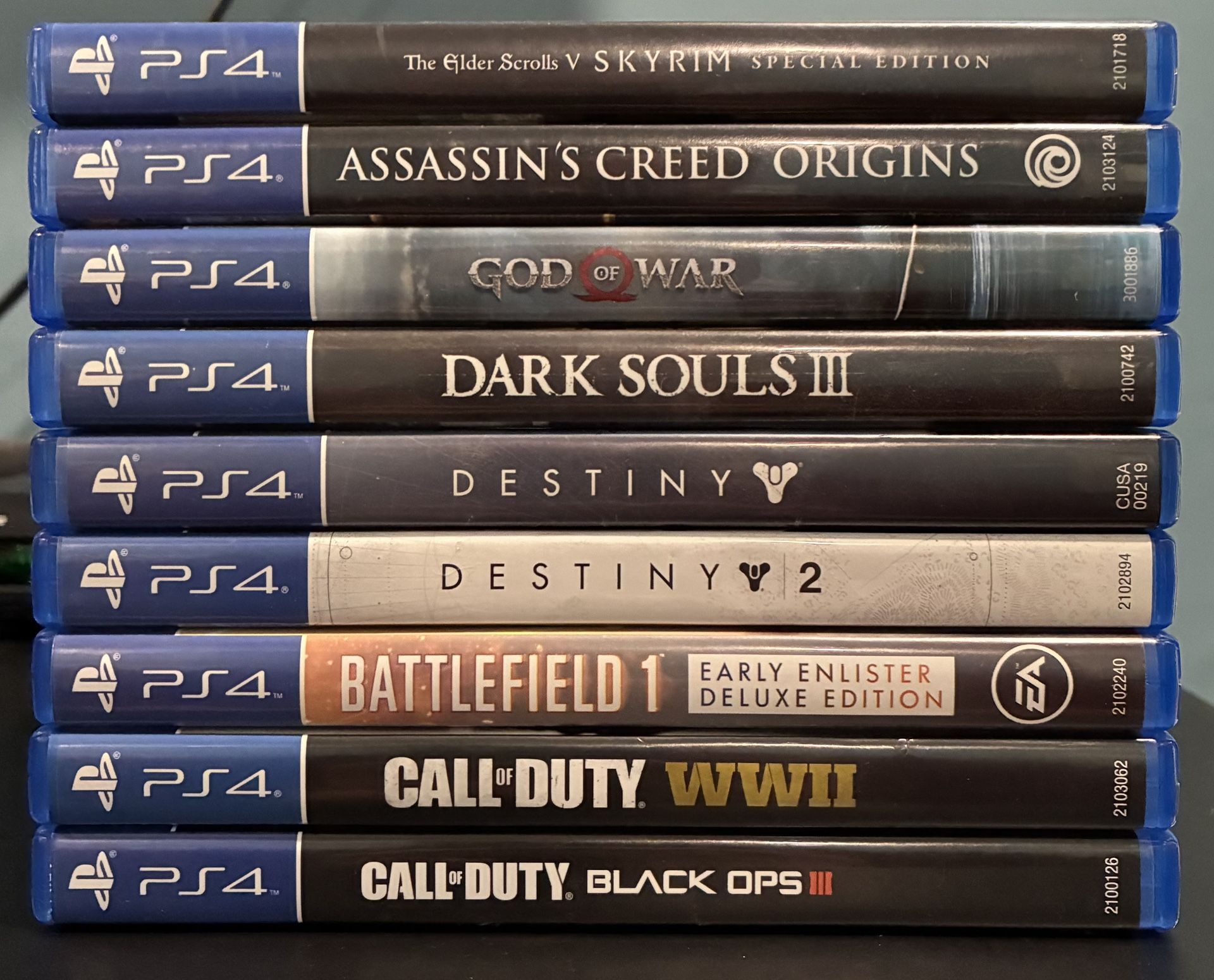 PS4 Games $20 - Like New
