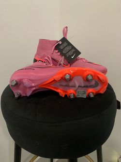 Nike  “Elite”Mercurial Zoom Soccer Cleats flamingo