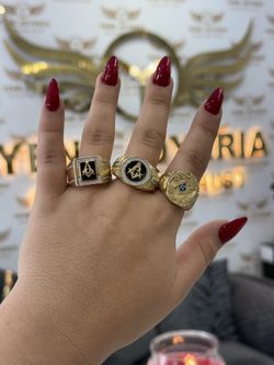 Anillo De Mazon 10k Y 14k