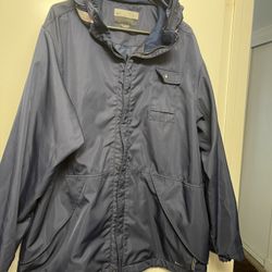 NIKE WORK MENS RAIN  JACKET SIZE XL 