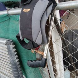 Knee Pads And Heck Saw