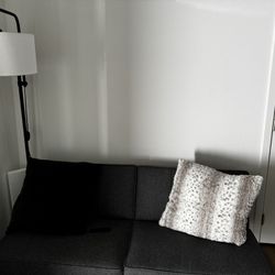 Futon & Standing Lamp