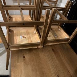 IKEA HÄGERNÄS dining table and chair set