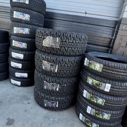 33x12.50R18 AT TIRES FOR SALE FINANCIAL AVAILABLE 