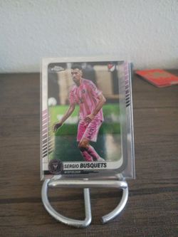 Sergio Busquets Topps Chrome MLS Trading Card