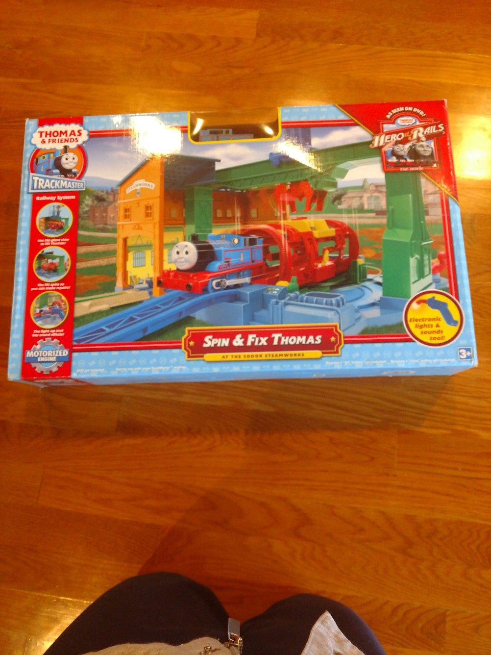 Thomas and Friends Spin and Fix Thomas At The Sodor Steamworks