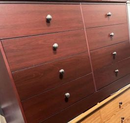 8 Drawer Cherry color