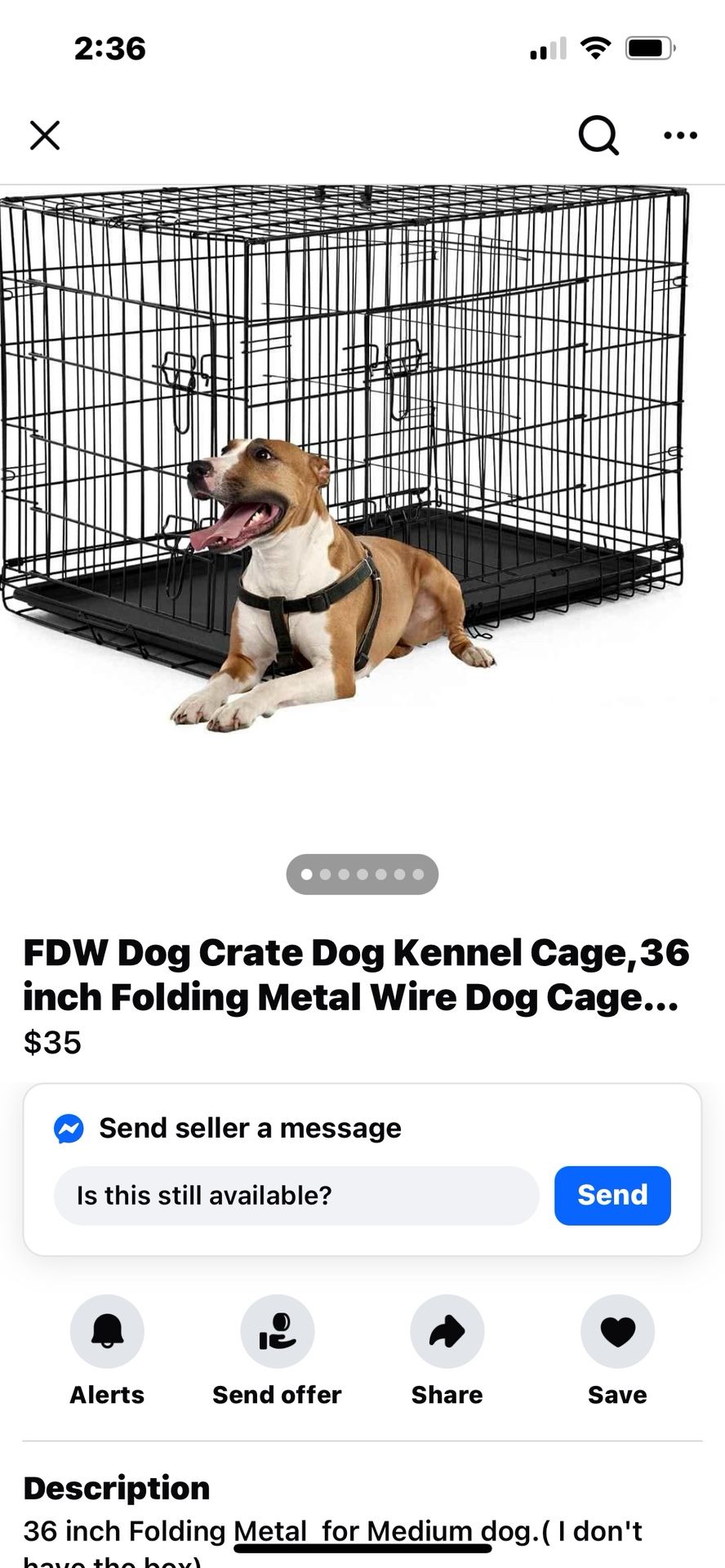 Large Dog Kennel