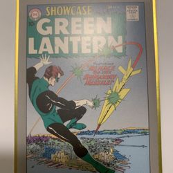 Showcase Green Lantern Trading Card 1990