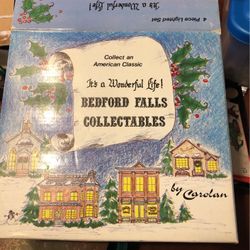 Bedford Falls collectibles for peace it’s a wonderful life light up Christmas village
