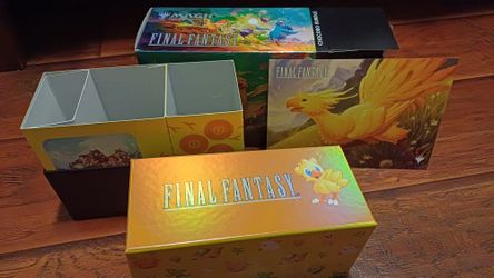 Magic The Gathering Chocobo Bundle: Boxes, Inserts, Token Punchouts