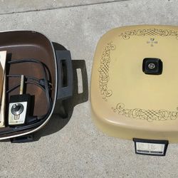 General Electric Buffet vintage, yellow