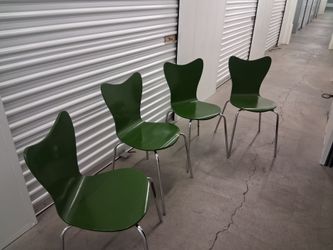 Vintage dining chairs wooden $80firm