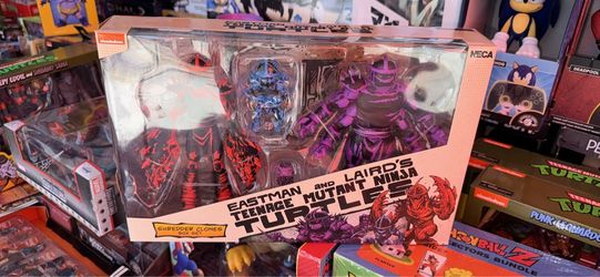 TMNT NECA- Eastman & Laird Shredder Clones Box Set-NEW