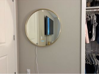LED light up vanity mirror