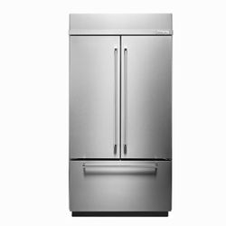 KitchenAid 42” Built-In French Door Refrigerator – Stainless Steel (Model KBFN502ESS05) – Brand New