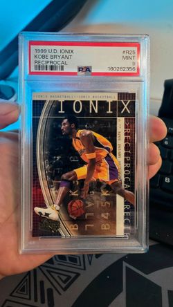 Kobe Bryant 1999 UD Ionix Reciprocal #R25 PSA 9