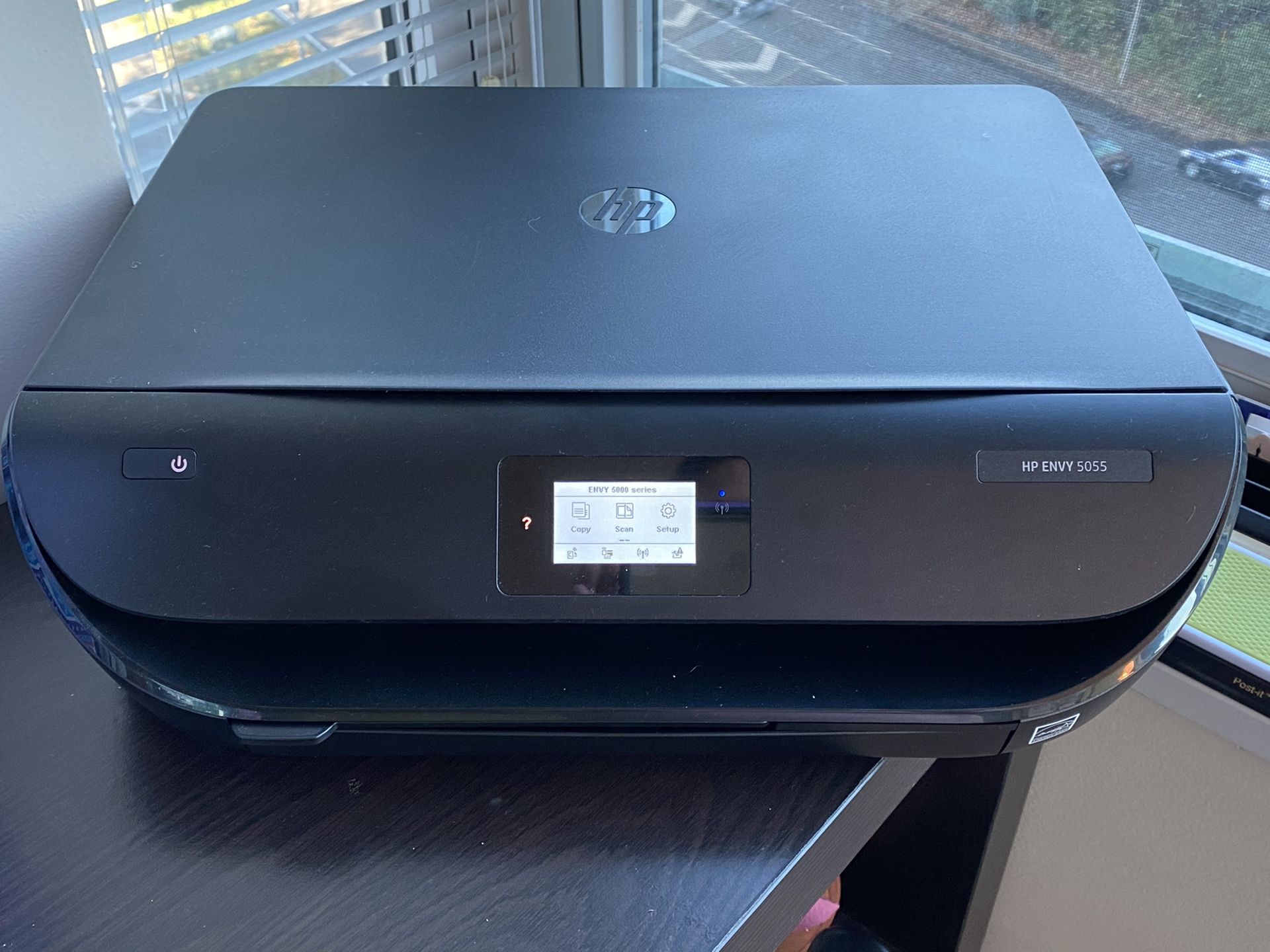 HP ENVY 5055 Wireless All-in-One Photo Printer, HP Instant Ink, Works with Alexa (M2U85A)