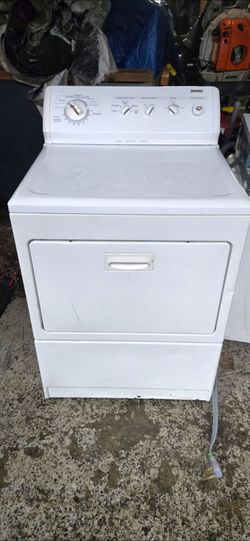 Washer and dryer both kenmore. Grear condition