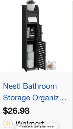 Bathroom storage organizer