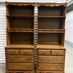 Bookshelves Both For $300
