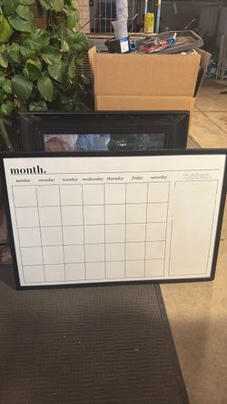 Dry erase 2x3ft poster $10 OBO