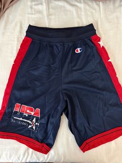 Vintage Champion USA basketball shorts