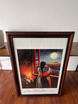 Large Wood Frames with Glass – 29” x 40.5”