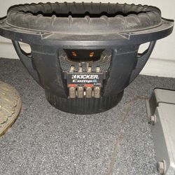 Kicker Q Class 12 & Custom Ported Enclosure- Read Ad