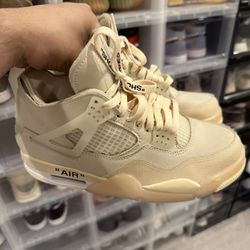 Off White Jordan 4 7.5 