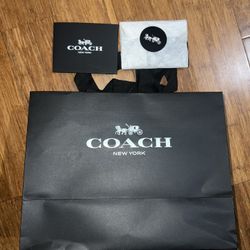 Coach Men’s Card Wallet NEW WITH PACKAGING
