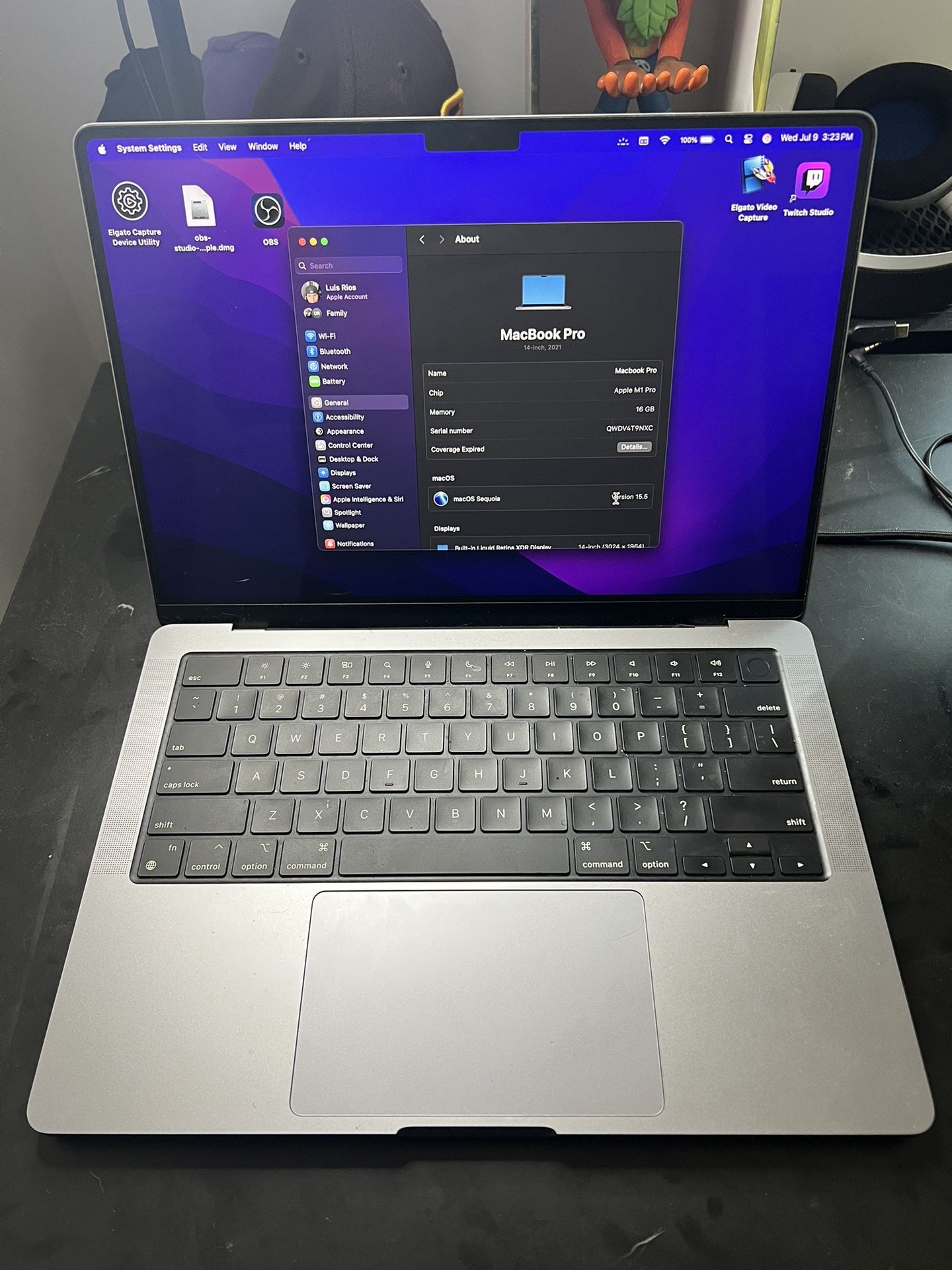 MacBook Pro 14 Inch Display (2021)