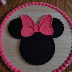 Minnie Mouse String Art