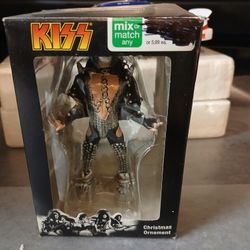 Brand New Kiss Gene Simmons Christmas Ornament 