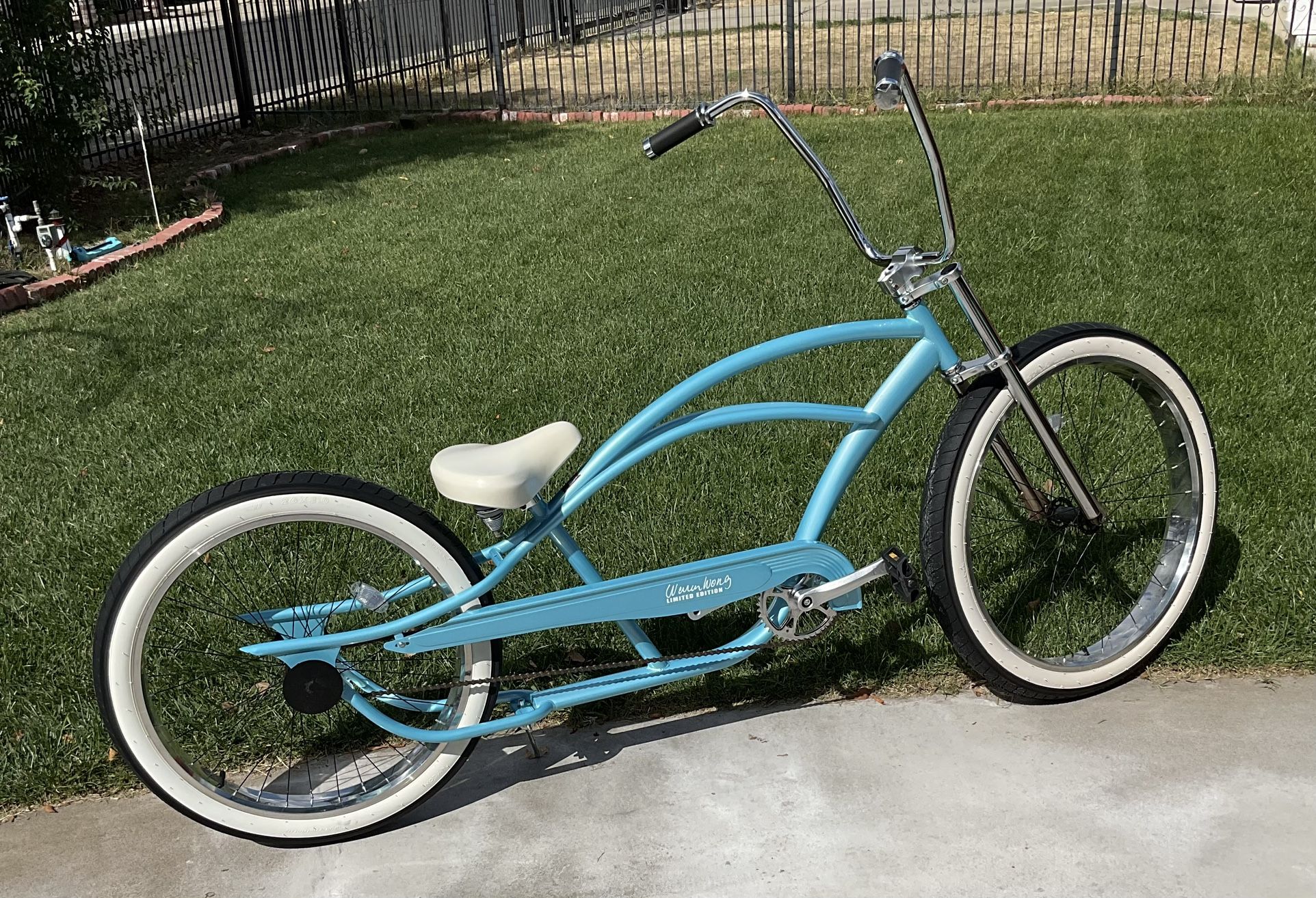 Warren Wong Limited Edition Cruisers, 29”X 3” Wheels. Bicycle Looks New. Macargi