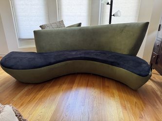 Vladimir Kagan Mid Century Modern Bilbao Sofa And 2 Chairs